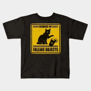 Beware of Falling Objects Kids T-Shirt